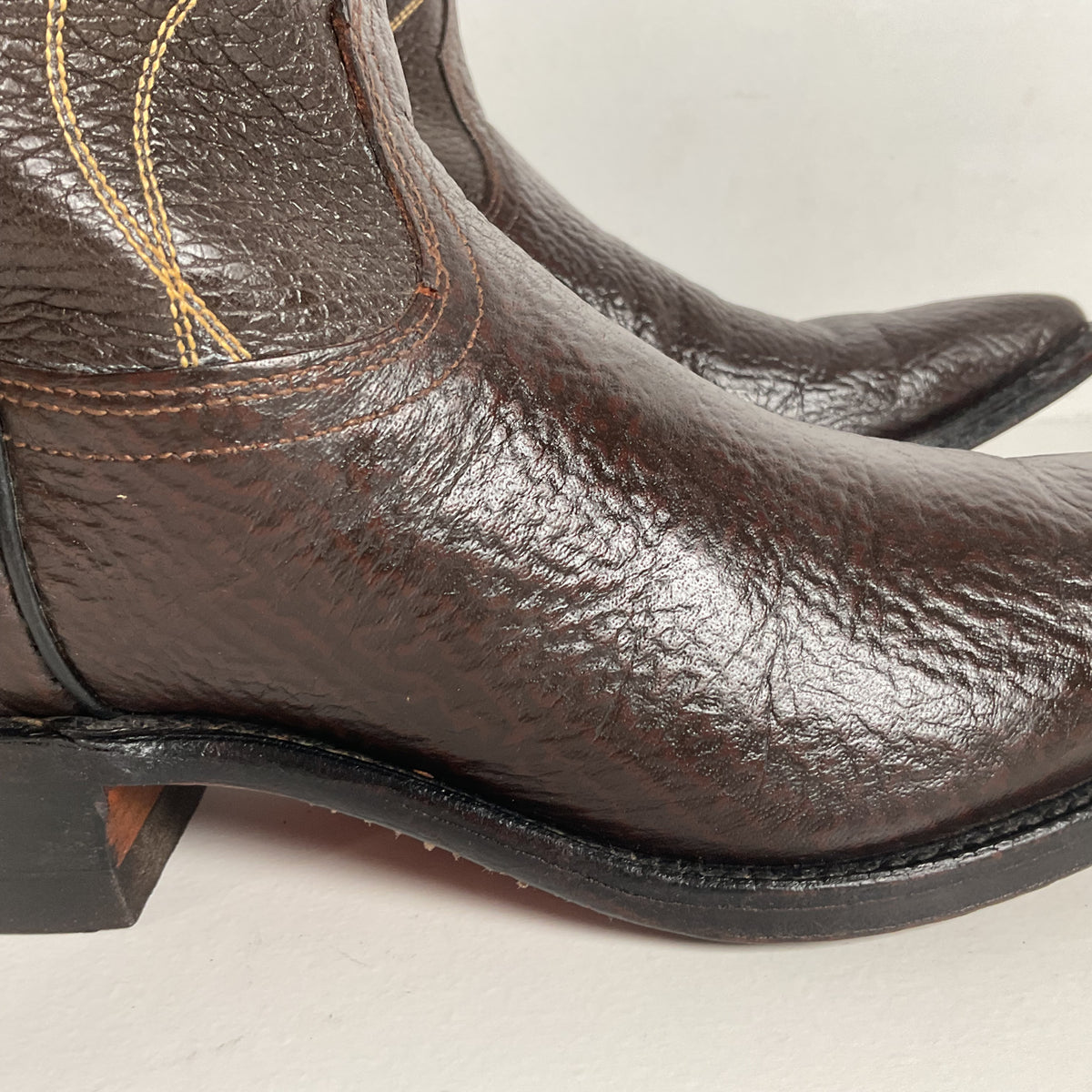 Vintage Acme Cowboy Boots | 1960s | Brown | Narrow | Men’s 8 | Women’s 9