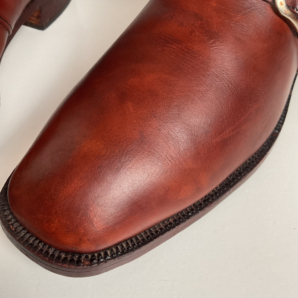 Vintage Thom McAn Harness Buckle Boots | Spanish Calf Skin | Men’s 10.5 D