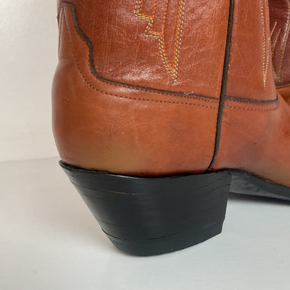 Vintage Morgan Miller Buckaroo Cowboy Boots | Narrow | Men’s 9.5 | Women’s 10.5