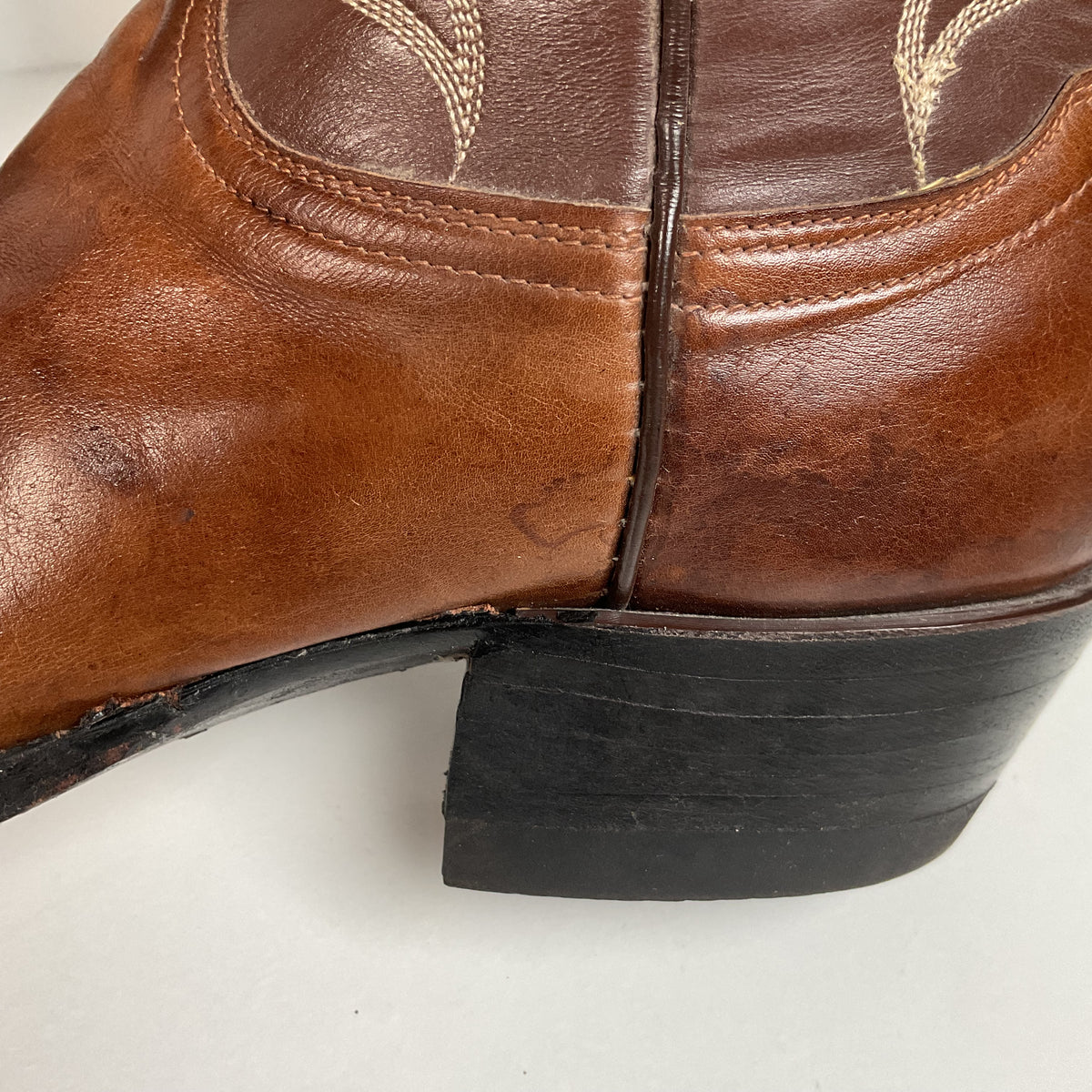 Vintage Tony Lama Lizard Wingtip Cowboy Boots | Gold Label | Men’s 9.5 D