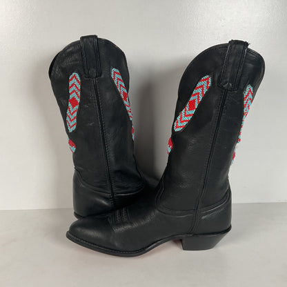 Dan Post for Code West Navajo Fringe Cowgirl Boots | USA Made | Women’s 7.5