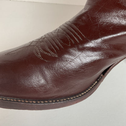 Vintage Justin Pig Skin Cowboy Boots | Wild Boar | USA Made | Men’s 10 D