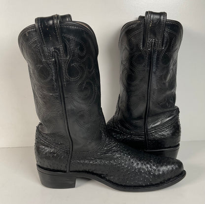 Custom Turkey Quill Cowboy Boots | USA Made | Gallapava | Men’s 9.5 D