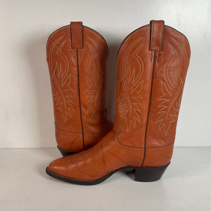 Vintage Justin Redwood Cowboy Boots | USA Made | 10.5 D