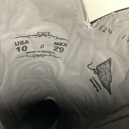 Los Altos Sea Stingray Cowboy Boots 10 D Exotic