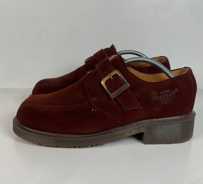 Vintage Dr. Martens Monk Strap Loafers | Suede | Brown | 10 UK | 11 US