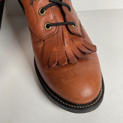 Vintage Olathe Western Packer Boots | USA Made | Men’s 9.5 D