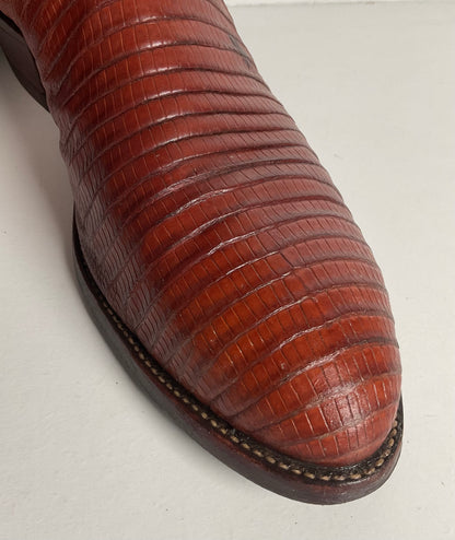 Guy Garrett Custom Cowboy Boots | Teju Lizard | Western Classics | Men’s 10 D