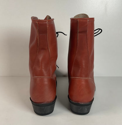 Vintage Western Packer Boots | Lace Up | USA Made | Men’s 12 D