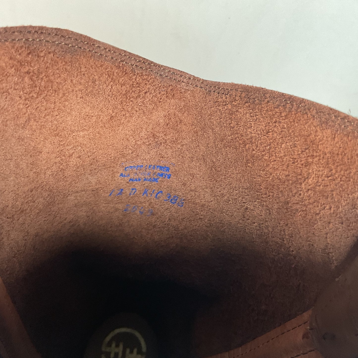 Vintage Double H Ranchwell Wellington Boots 12 D USA Made Pull On