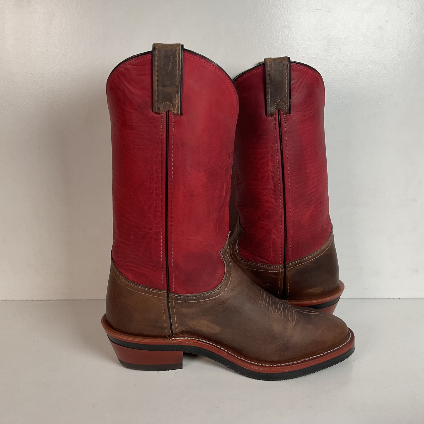 Chippewa Red Arroyo Wellington Boots 9 D USA Made Soft Toe