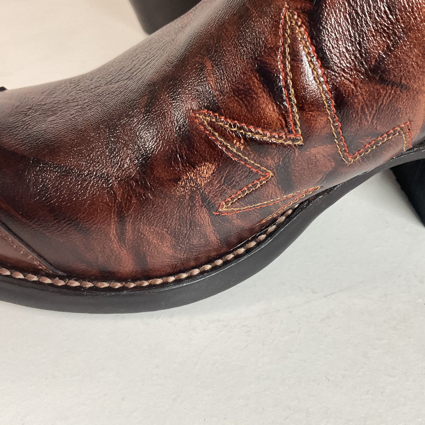 Texas Imperial Wingtip Cowboy Boots | USA Made | Men’s 6.5 | Women’s 7.5