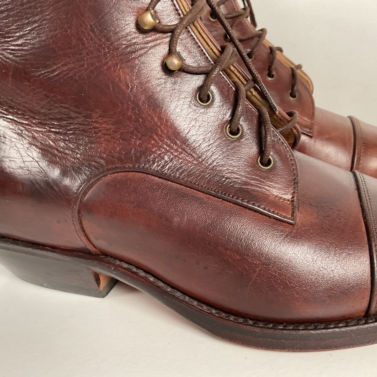 Vintage Dan Post Victorian Lace Up Boots | Spanish Collection | Women’s 8 M