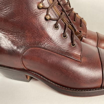 Vintage Dan Post Victorian Lace Up Boots | Spanish Collection | Women’s 8 M