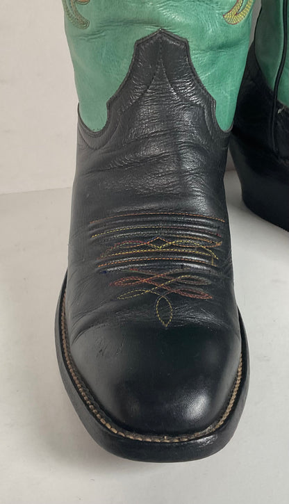 Honcho Custom Cowboy Boots | USA Made | Rancher | Men’s 8 D | Women’s 9