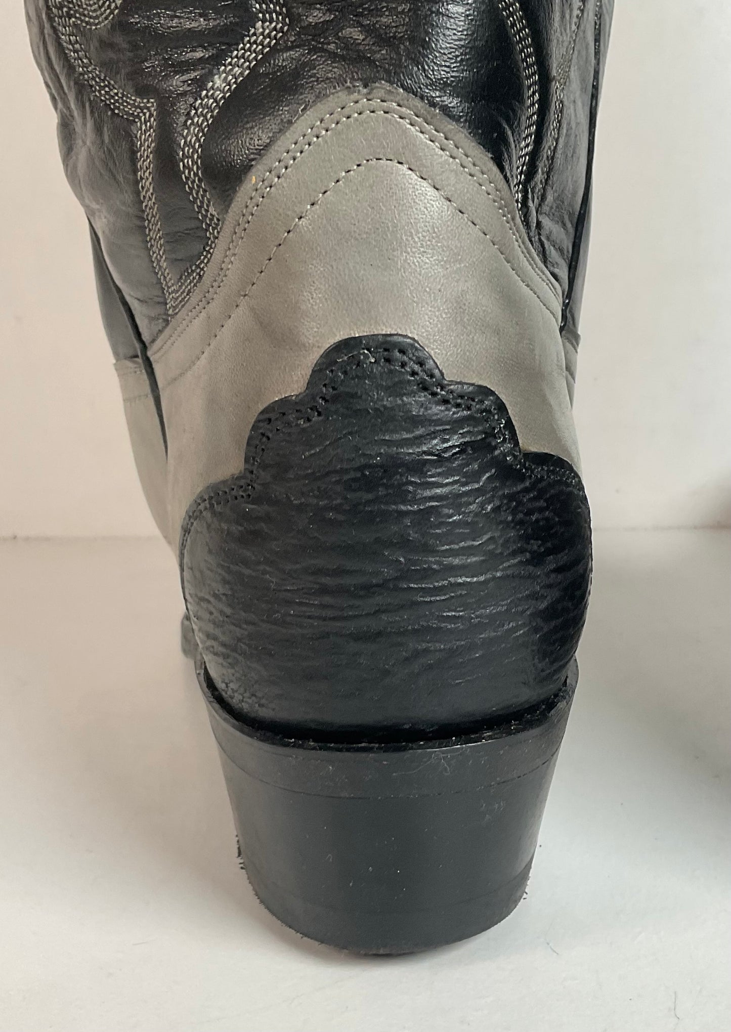 Vintage Imperial Shark Skin Cowboy Boots 10.5 D USA Made Triad