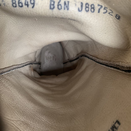 Vintage Larry Mahan Tall Black Cowgirl Boots | Python Snakeskin | 7 B