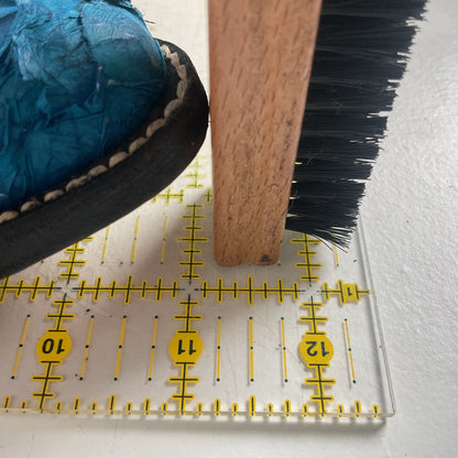 Custom Blue Sea Bass Cowboy Boots Men’s 7.5 | Women’s 8.5 Exotic