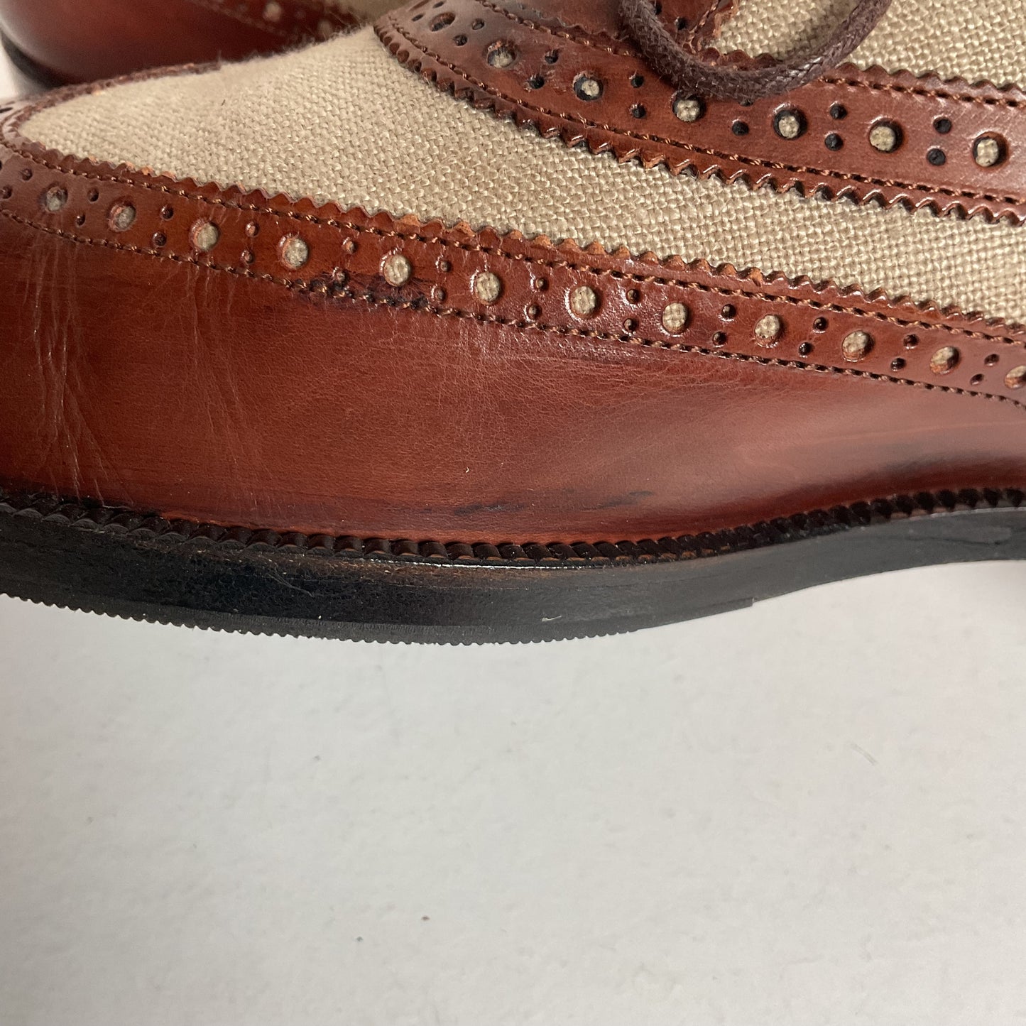 Cole Haan Bragano Spectator Shoes | Mesh Ventilated | 10 M