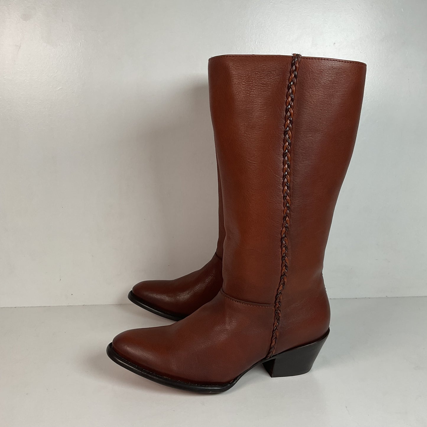 Montana Braided Shooter Boots Men’s 8.5 Extra Wide | Women’s 9.5 Campus Riding