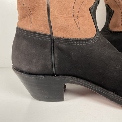 Stewart Handmade Cowboy Boots | Custom | Nubuck Suede | Men’s 9 D