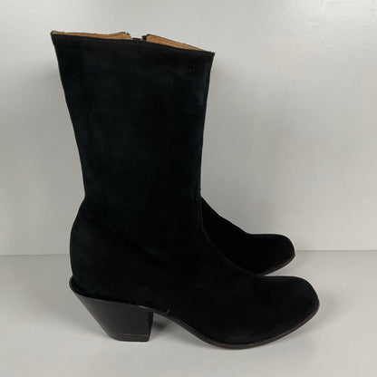Lucchese Classics Handmade | Prototype Sock Booties | Nubuck Suede | Women’s 8 B