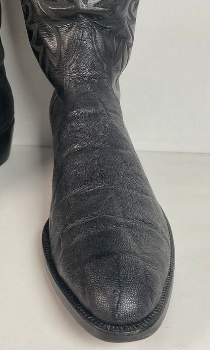 Little’s San Antonio Elephant Cowboy Boots | Custom Made | Exotic | 15 AAA