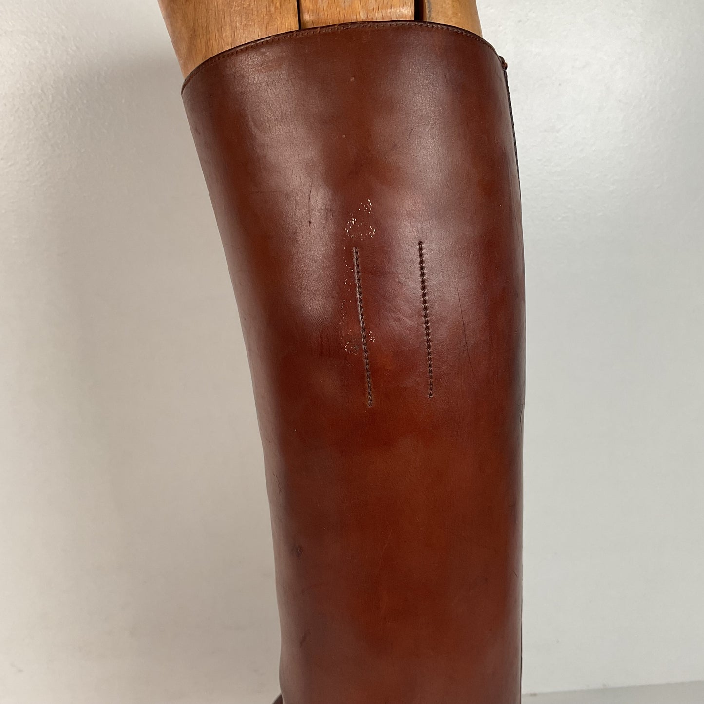 Vintage Peal & Co Polo Riding Boots | Wooden Form | Vanderbilt | King George