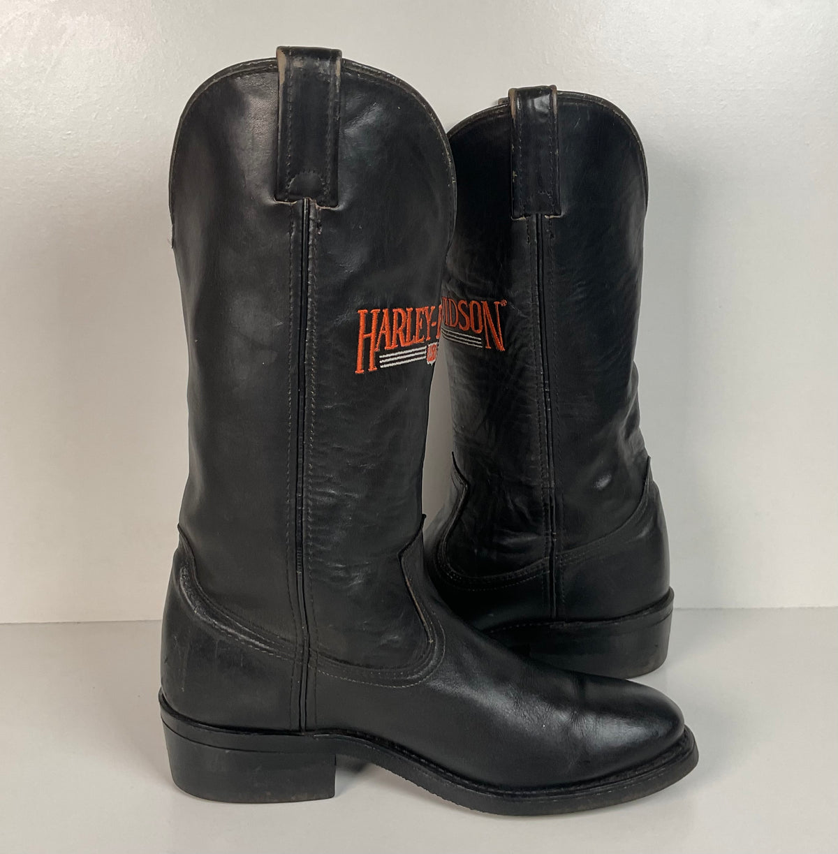 Vintage Harley Davidson Cowboy Boots | USA Made | Men’s 6.5 | Women’s 7.5