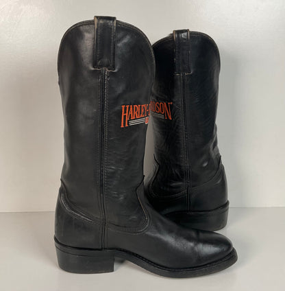 Vintage Harley Davidson Cowboy Boots | USA Made | Men’s 6.5 | Women’s 7.5