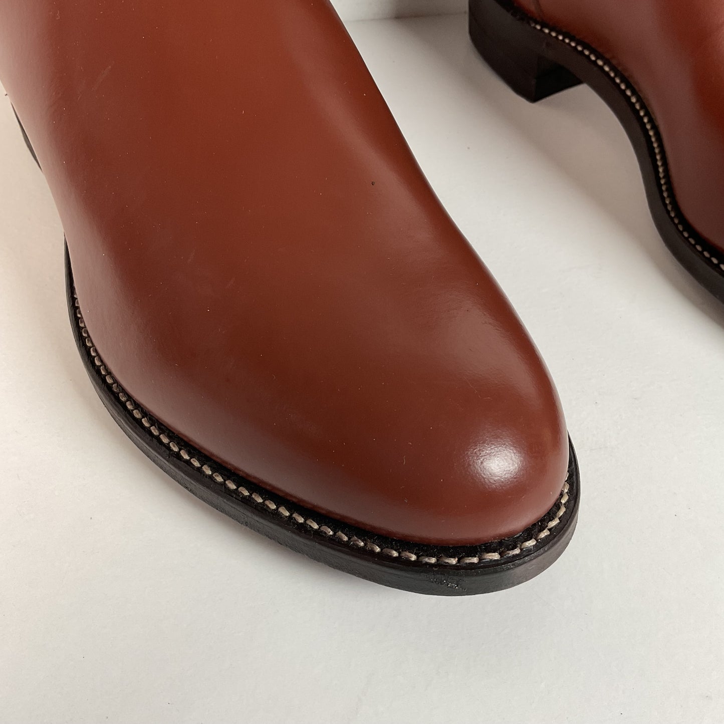 Justin Roper Boots | Brown Calfskin | USA Made | Men’s 8.5 E