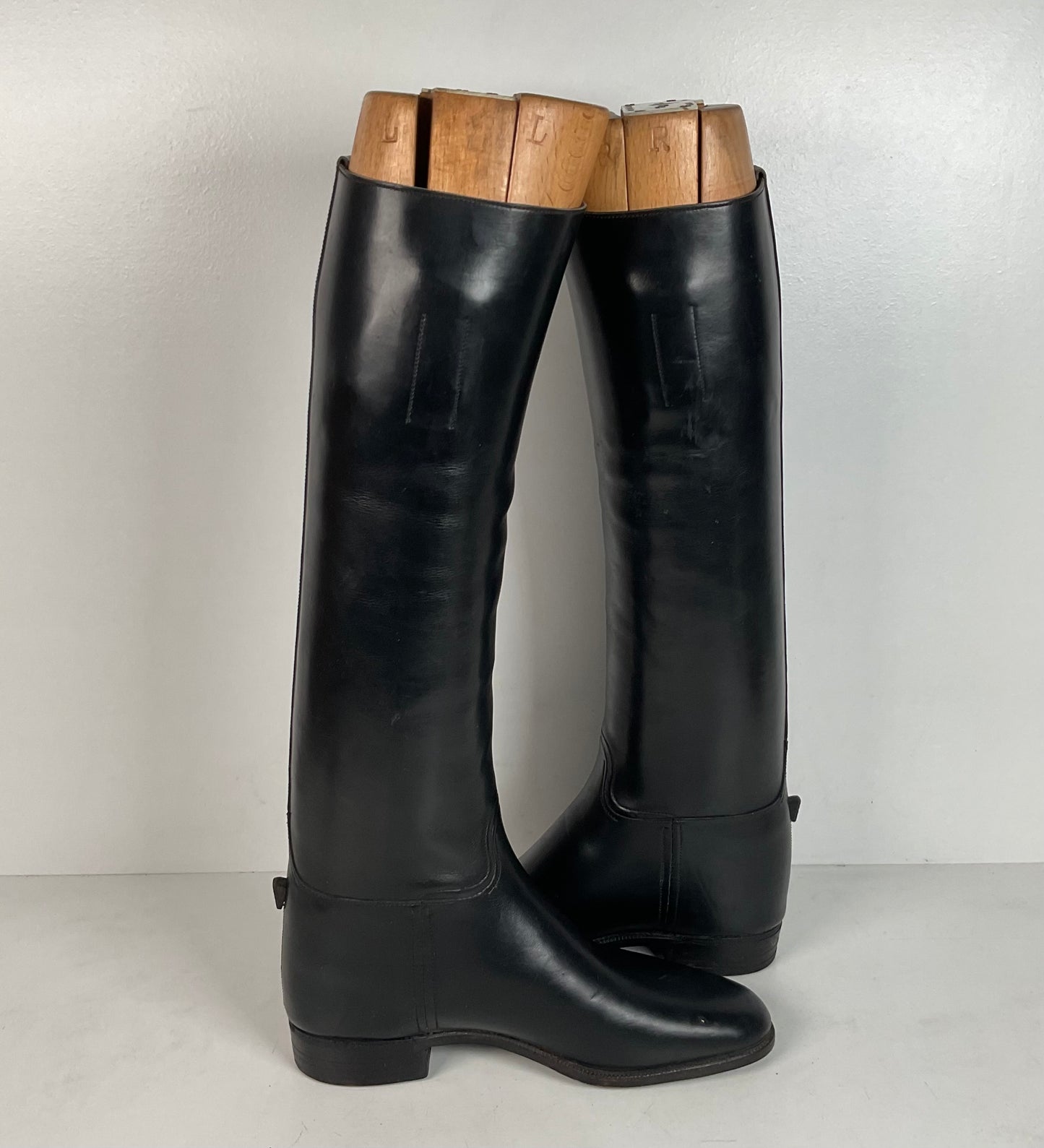 Vintage Peal & Co Polo Riding Boots | Wooden Form | Vanderbilt | King George