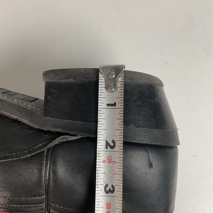 1970s Durango Harness Motorcycle Boots 10 D USA Made Biker Buckle