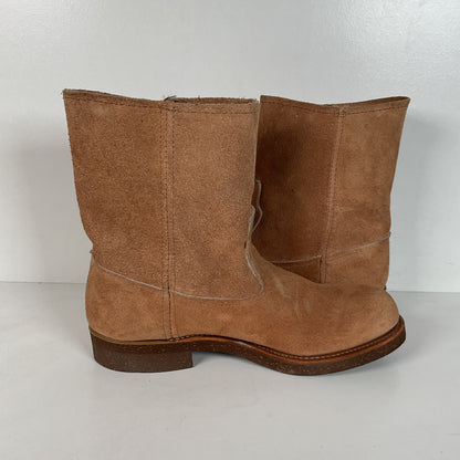 Vintage Sears Roebuck Wellington Boots | Rough Out Suede | Wearmaster | 8 D