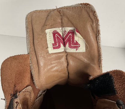 Vintage Milo Mountaineering Boots | USA Made | Rough Out | Men’s 9.5 M