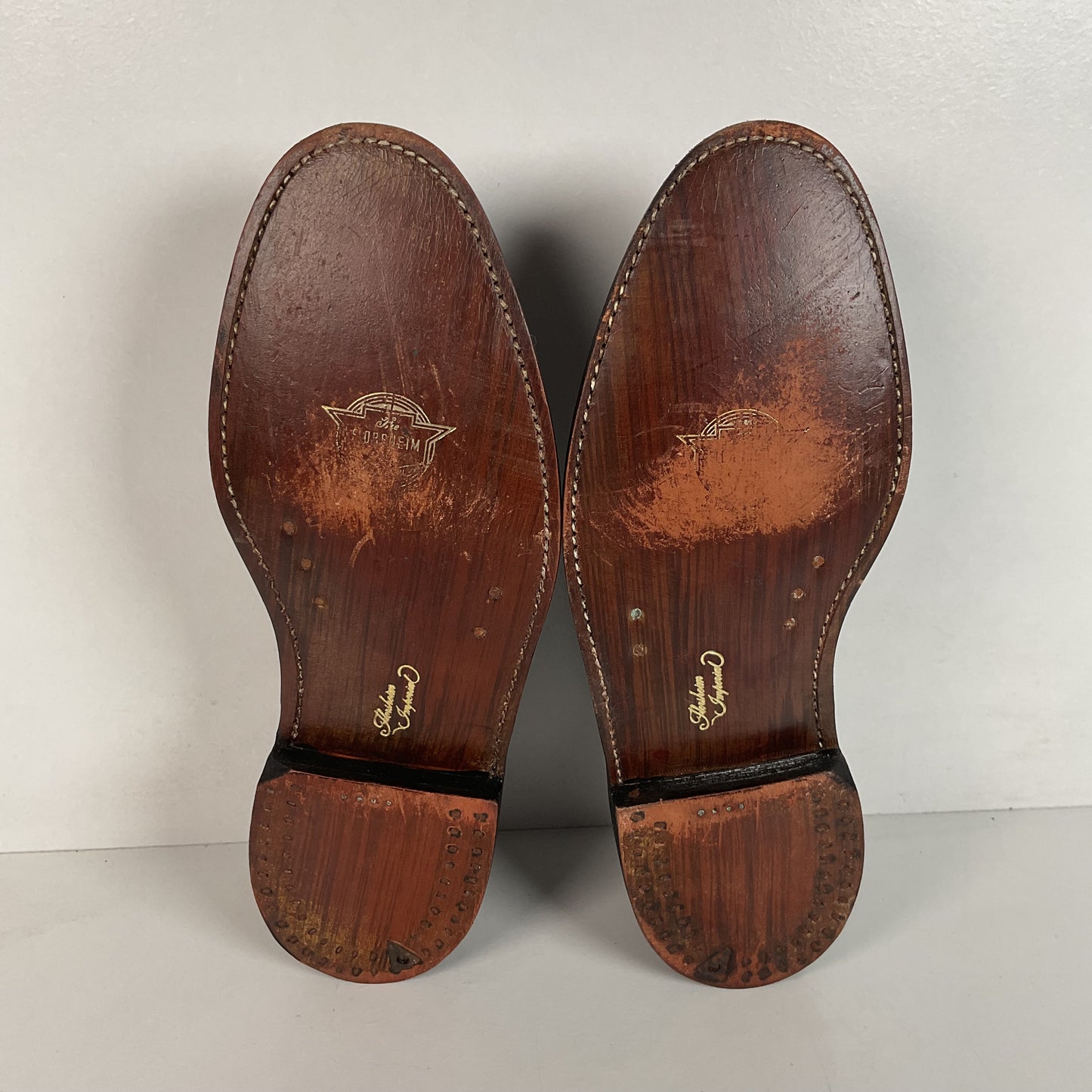 Vintage Florsheim Imperial Kenmoor Shoes | Brogued Longwing | Men’s 7.5 D