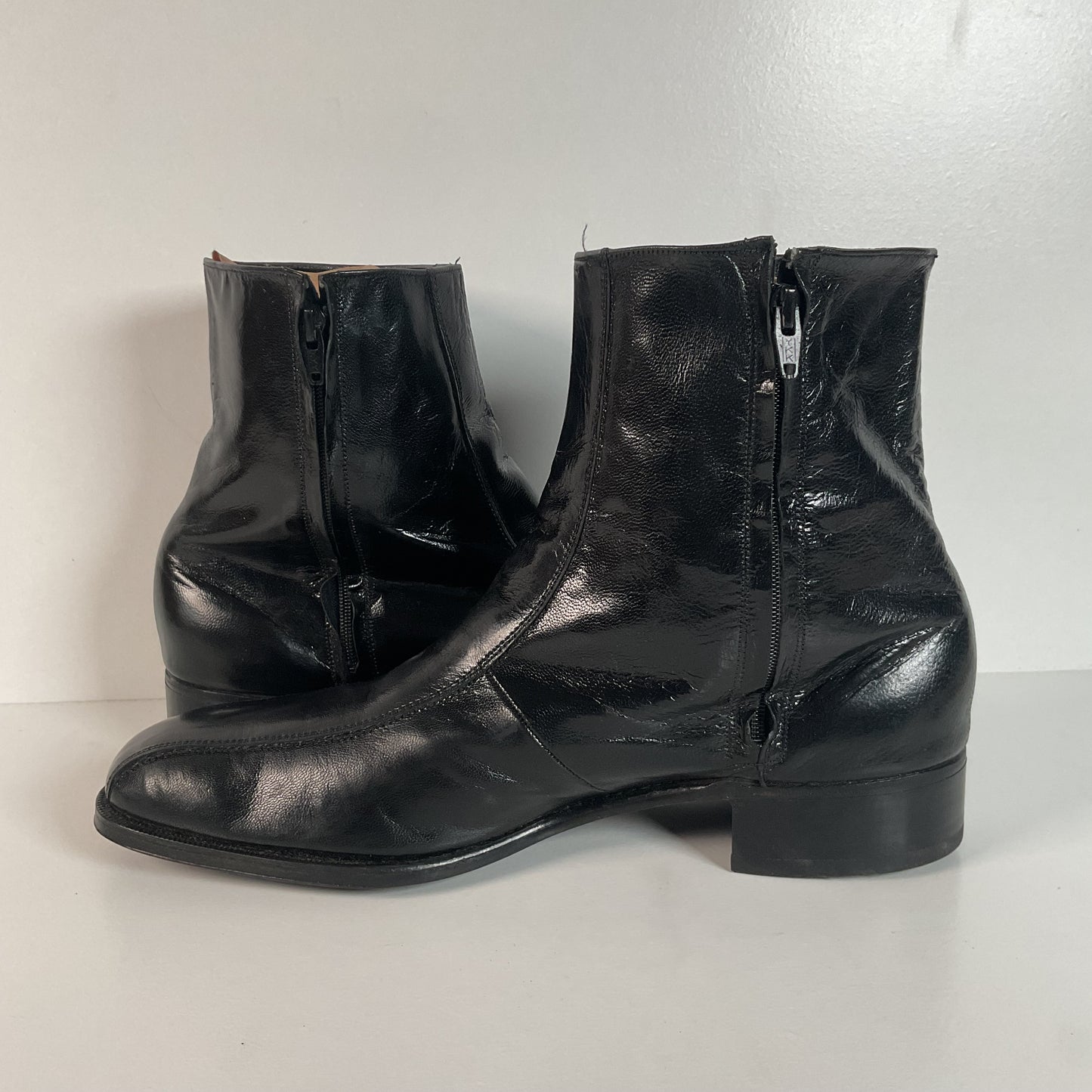 Vintage Florsheim Imperial Beetle Boots | Chelsea Style | 1970s | 13 B