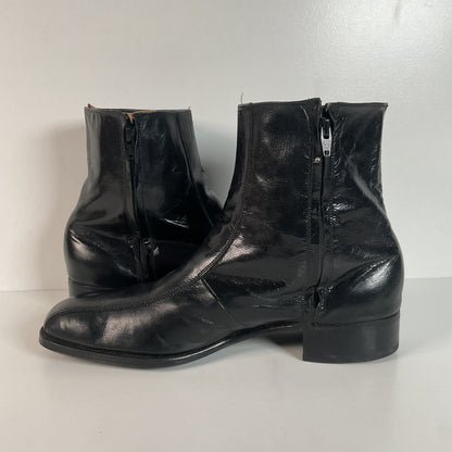 Vintage Florsheim Imperial Beetle Boots | Chelsea Style | 1970s | 13 B