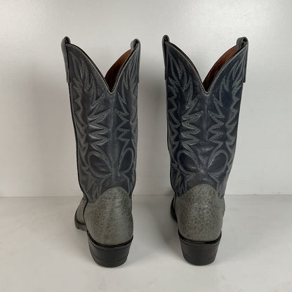 Vintage Red Wing Bullhide Cowboy Boots | USA Made | Grey | Men’s 8.5 D