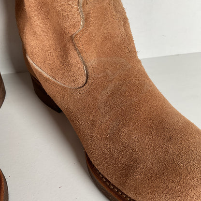 Vintage Sears Roebuck Wellington Boots | Rough Out Suede | Wearmaster | 8 D