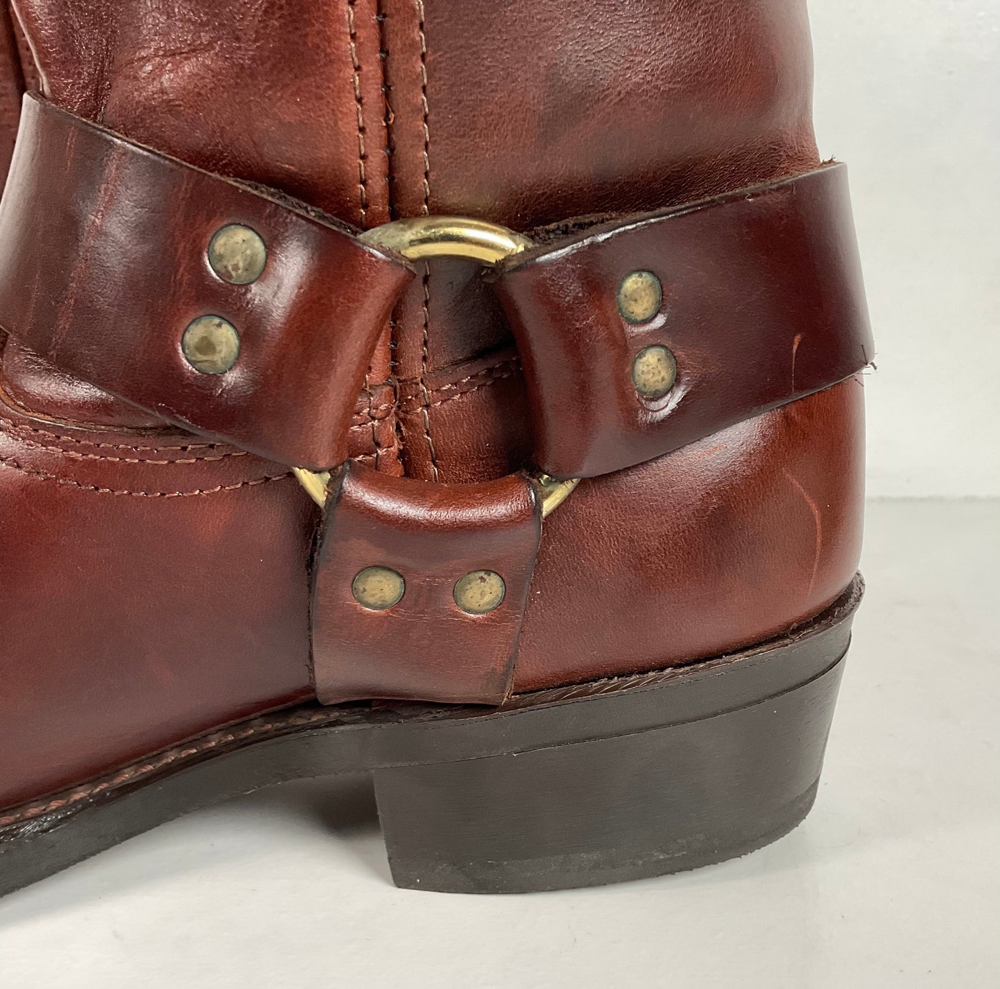 Vintage Durango Harness Boots | USA Made | Brown | Men’s 10.5 D