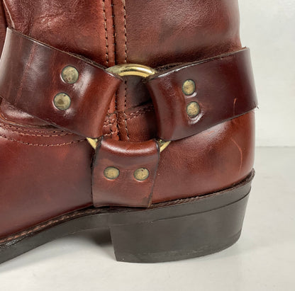 Vintage Durango Harness Boots | USA Made | Brown | Men’s 10.5 D