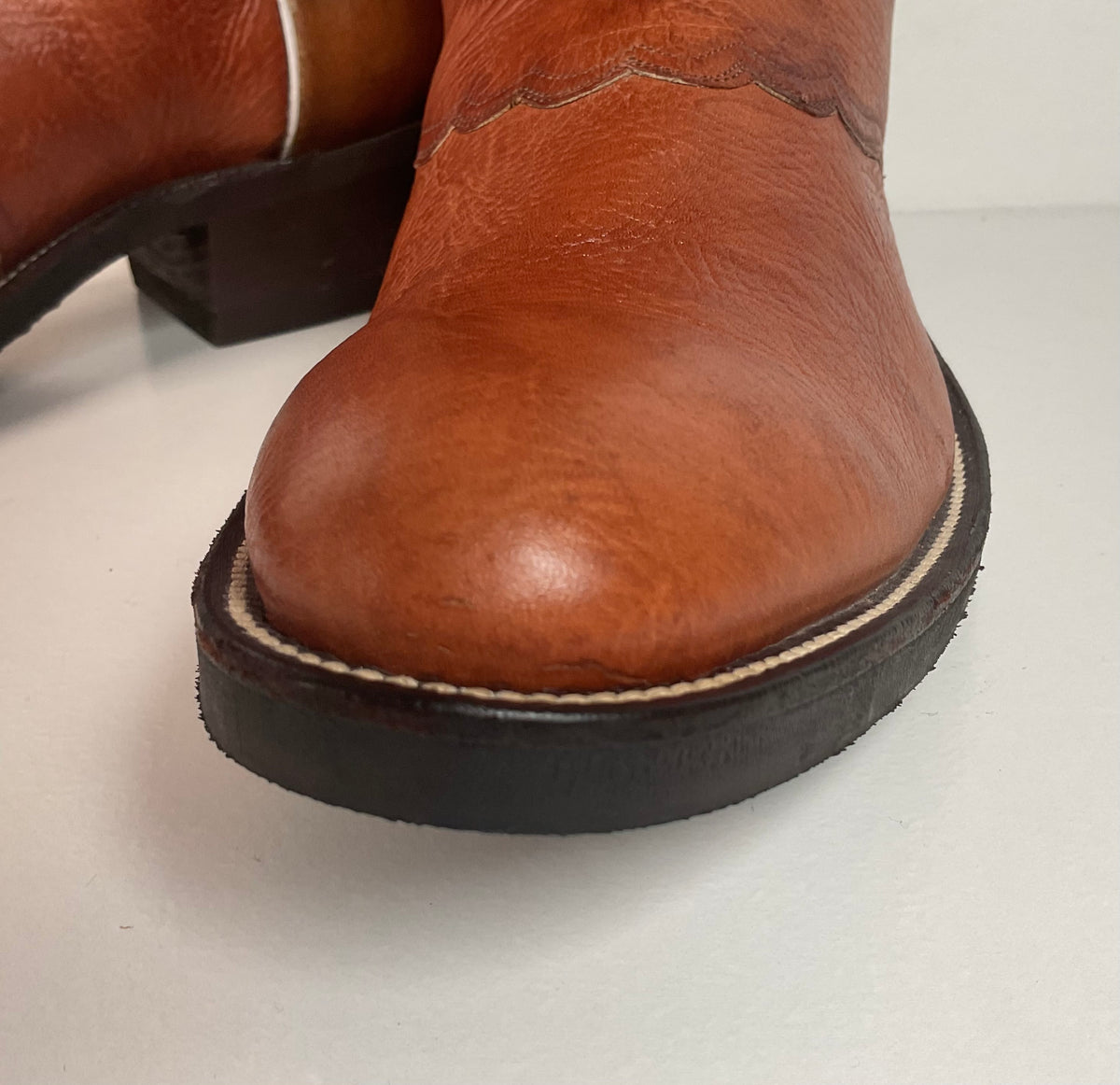 Custom Buckaroo Cowboy Boots | Rough Stock Heel | Tall Top | Men’s 11