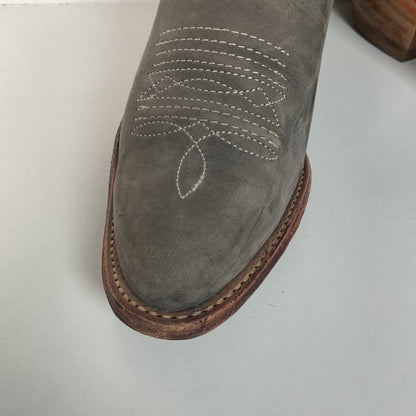 Vintage Texas Suede Cowgirl Boots | Buck Lace | USA Made | Women’s 7.5 M