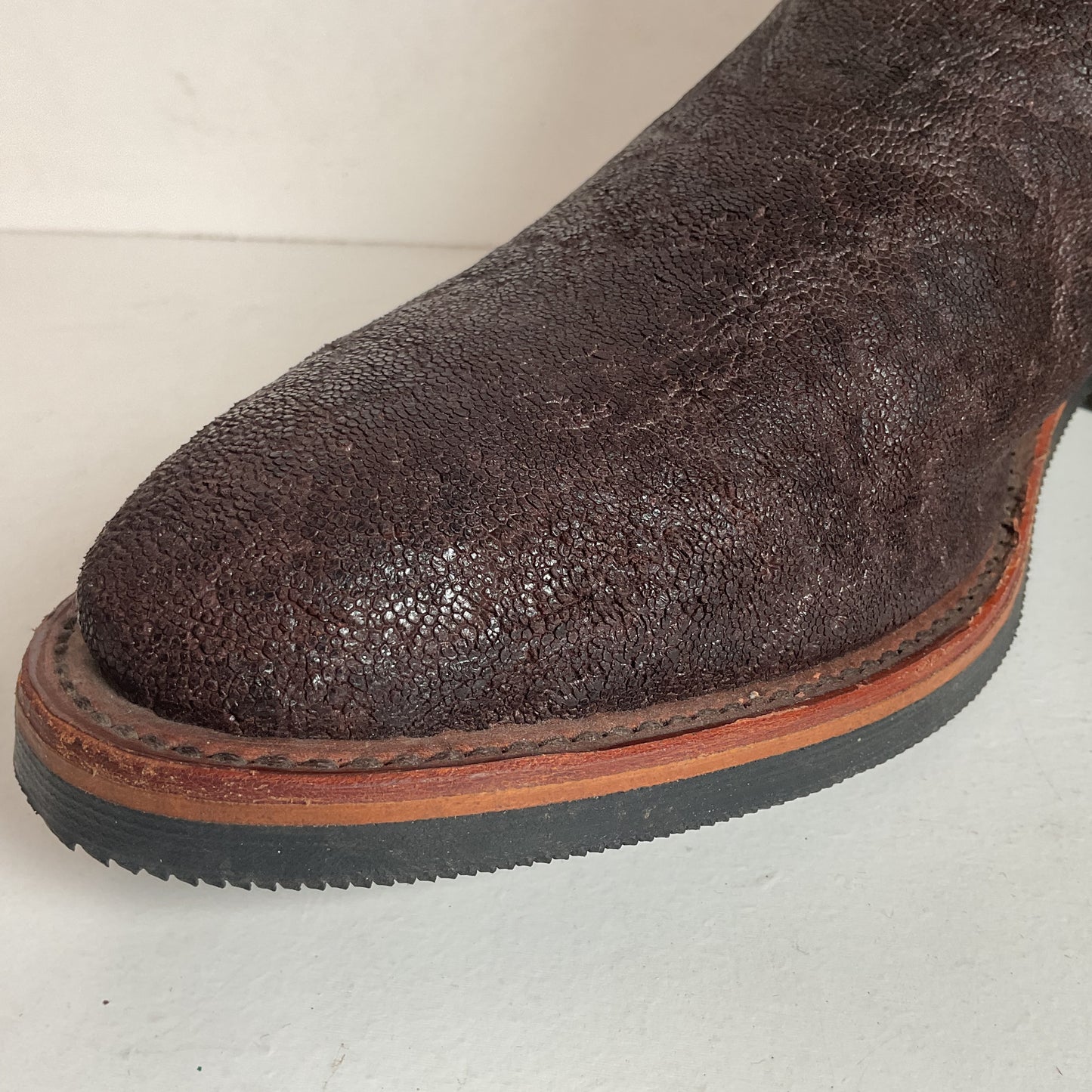 Chippewa Arroyo Wellington Boots 12 D Exotic Elephant