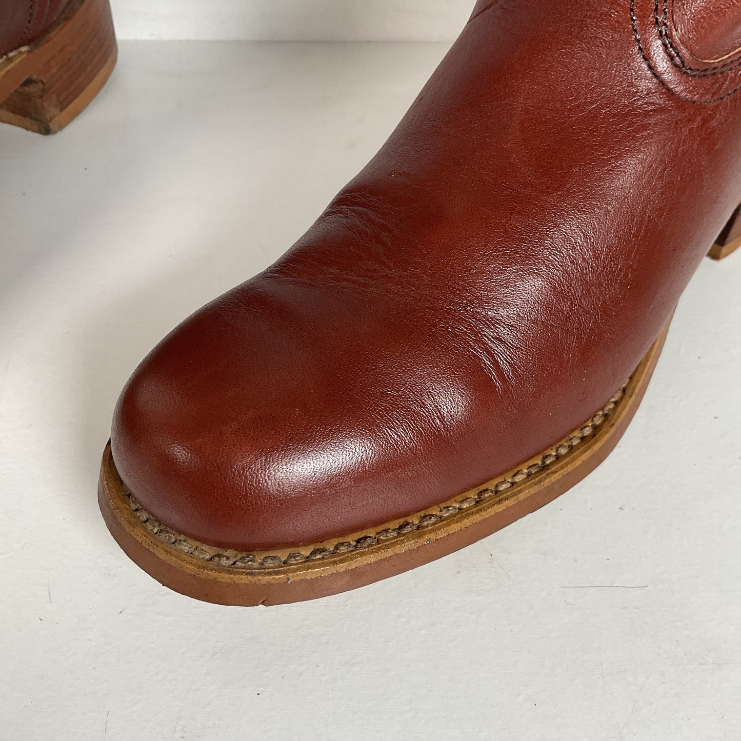 Vintage Western Campus Boots | Chunky | USA Made | Women’s 7 B