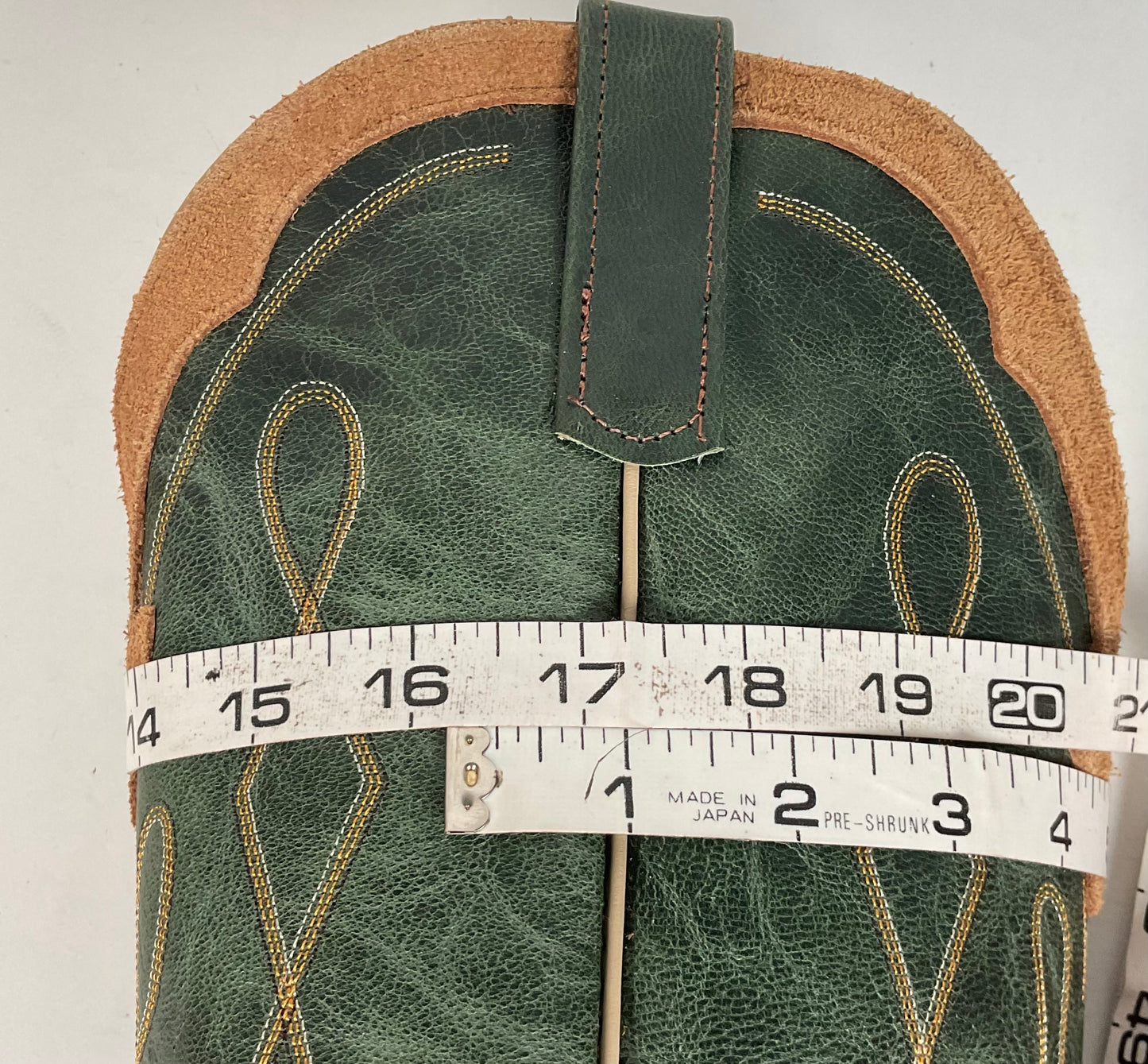 Anderson Bean Stampede Tall Top Cowboy Boots | Rough Out Suede | Men’s 11.5 EE