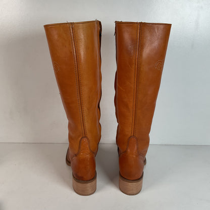 1970s Wrangler Platform Campus Boots — USA Made — 7 N
