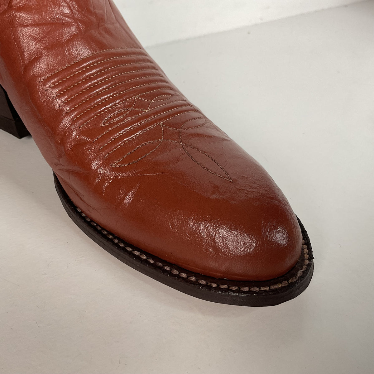 Vintage Tony Lama Cowgirl Boots | Brown | Men’s 5 B | Women’s 6