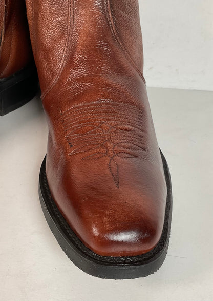 Vintage Laredo Western Ankle Boots | Side Zip | USA Made | Men’s 10.5 EE